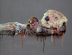 Harborcoat by Stephen Ford - Original Painting on Board sized 32x24 inches. Available from Whitewall Galleries
